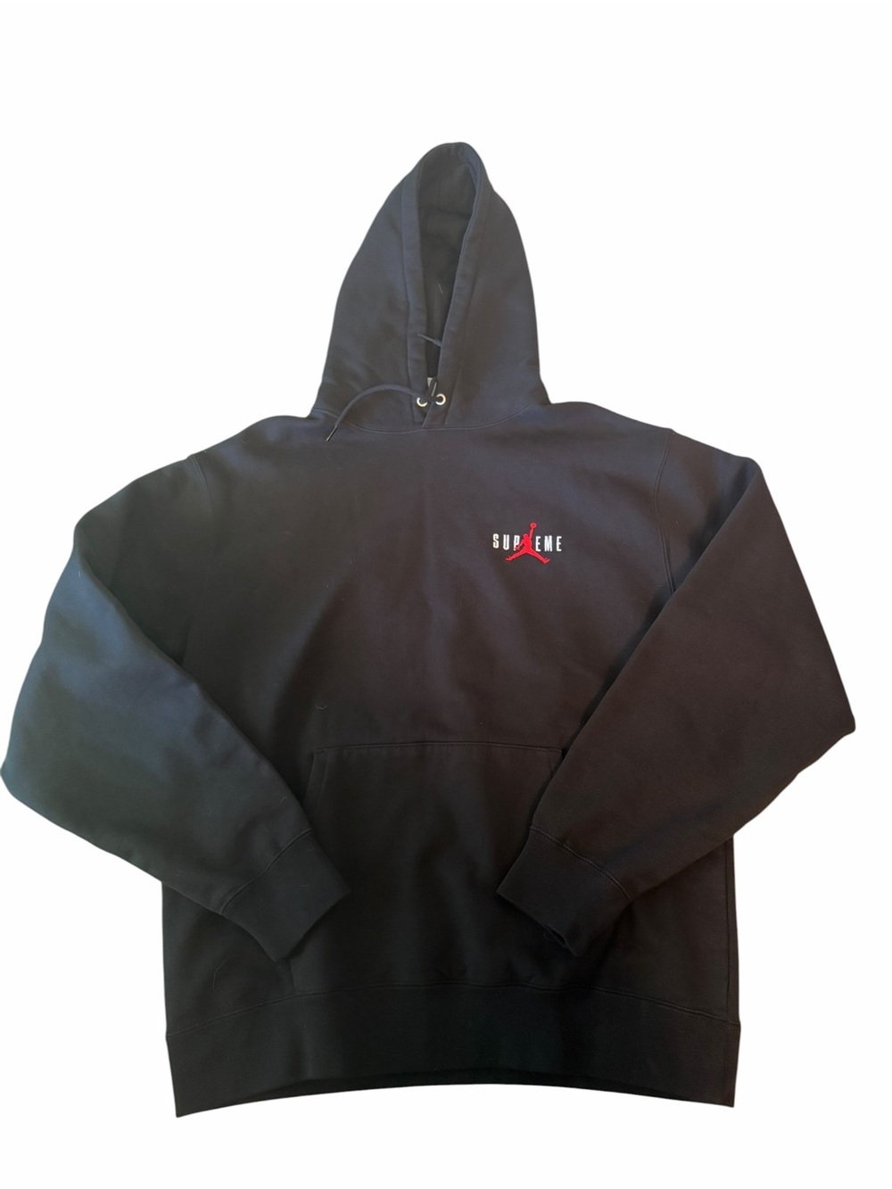 Supreme Jordan mens M black sweatshirt